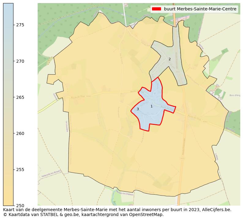 Aantal inwoners op de kaart van de buurt Merbes-Sainte-Marie-Centre: Op deze pagina vind je veel informatie over inwoners (zoals de verdeling naar leeftijdsgroepen, gezinssamenstelling, geslacht, autochtoon of Belgisch met een immigratie achtergrond,...), woningen (aantallen, types, prijs ontwikkeling, gebruik, type eigendom,...) en méér (autobezit, energieverbruik,...)  op basis van open data van STATBEL en diverse andere bronnen!