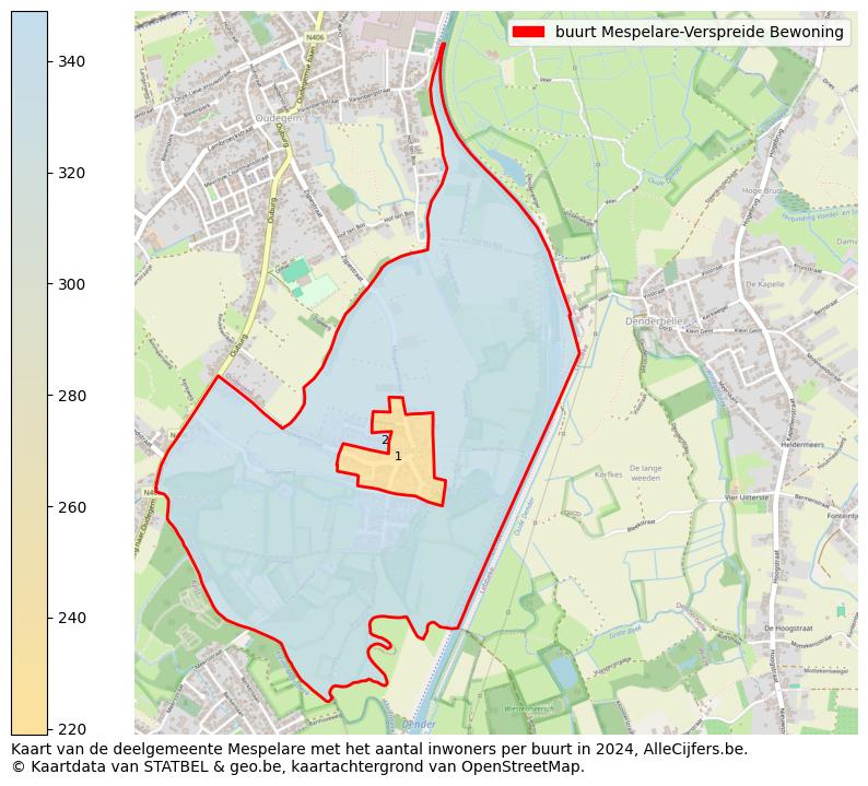 Aantal inwoners op de kaart van de buurt Mespelare-Verspreide Bewoning: Op deze pagina vind je veel informatie over inwoners (zoals de verdeling naar leeftijdsgroepen, gezinssamenstelling, geslacht, autochtoon of Belgisch met een immigratie achtergrond,...), woningen (aantallen, types, prijs ontwikkeling, gebruik, type eigendom,...) en méér (autobezit, energieverbruik,...)  op basis van open data van STATBEL en diverse andere bronnen!