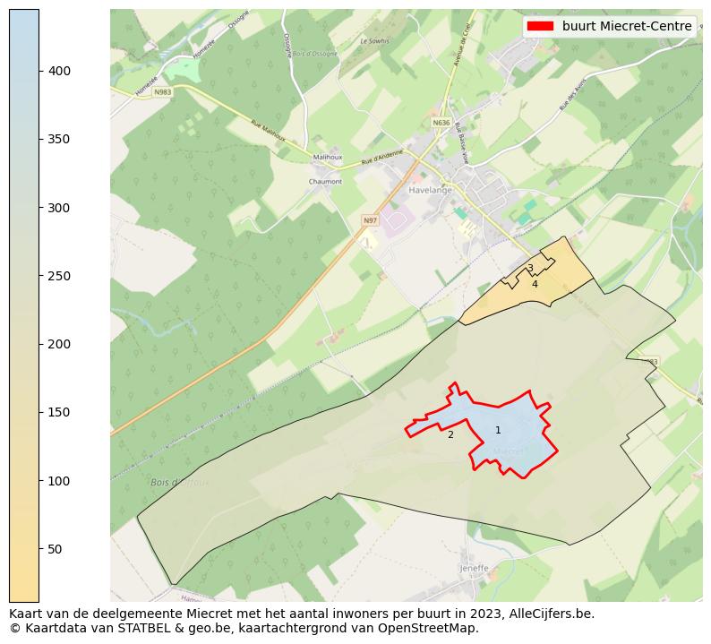Aantal inwoners op de kaart van de buurt Miecret-Centre: Op deze pagina vind je veel informatie over inwoners (zoals de verdeling naar leeftijdsgroepen, gezinssamenstelling, geslacht, autochtoon of Belgisch met een immigratie achtergrond,...), woningen (aantallen, types, prijs ontwikkeling, gebruik, type eigendom,...) en méér (autobezit, energieverbruik,...)  op basis van open data van STATBEL en diverse andere bronnen!