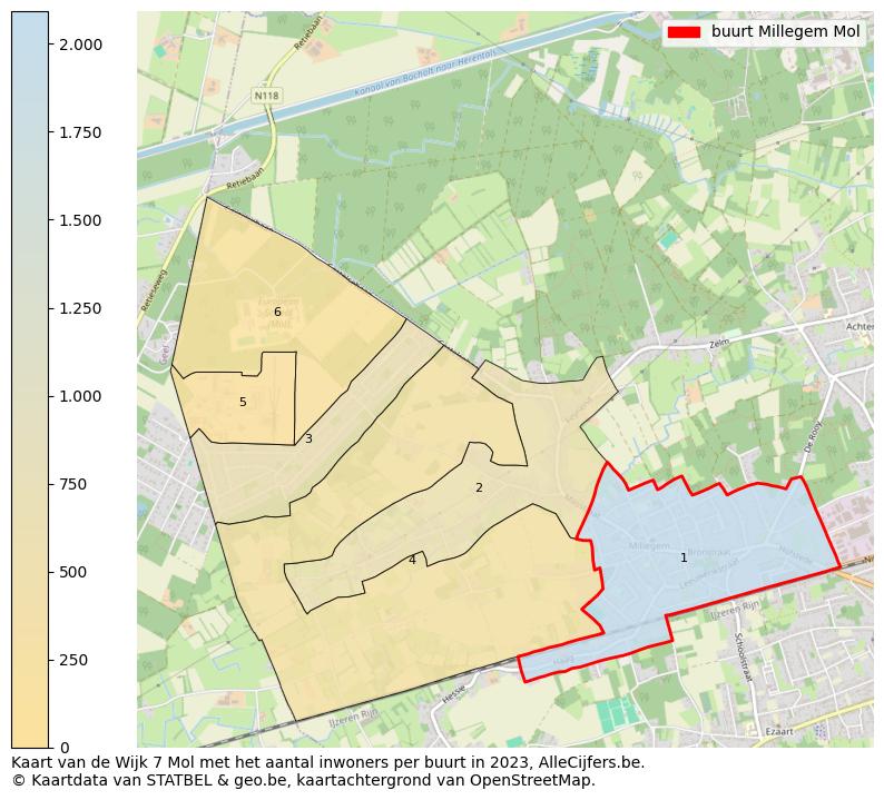 Aantal inwoners op de kaart van de buurt Millegem: Op deze pagina vind je veel informatie over inwoners (zoals de verdeling naar leeftijdsgroepen, gezinssamenstelling, geslacht, autochtoon of Belgisch met een immigratie achtergrond,...), woningen (aantallen, types, prijs ontwikkeling, gebruik, type eigendom,...) en méér (autobezit, energieverbruik,...)  op basis van open data van STATBEL en diverse andere bronnen!