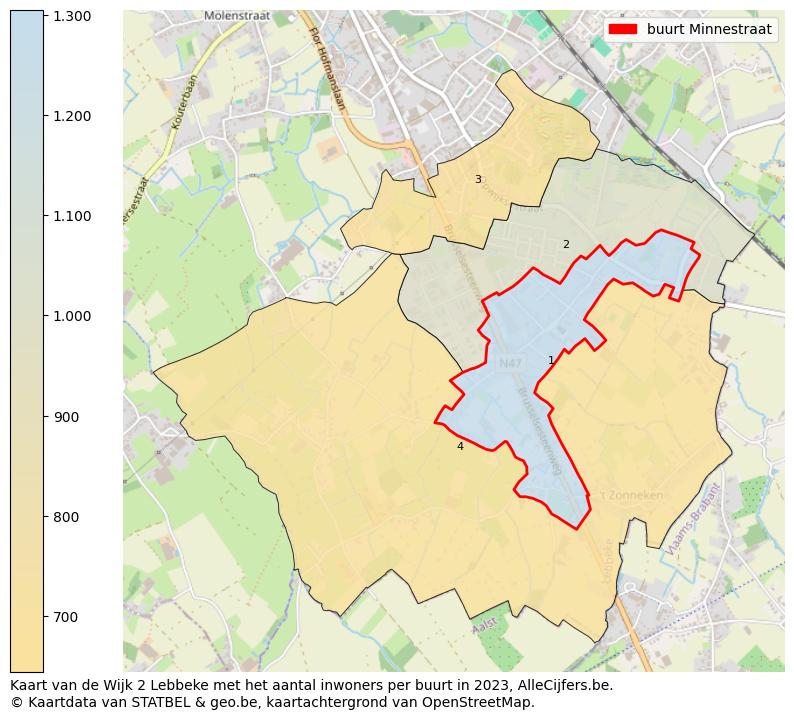 Aantal inwoners op de kaart van de buurt Minnestraat: Op deze pagina vind je veel informatie over inwoners (zoals de verdeling naar leeftijdsgroepen, gezinssamenstelling, geslacht, autochtoon of Belgisch met een immigratie achtergrond,...), woningen (aantallen, types, prijs ontwikkeling, gebruik, type eigendom,...) en méér (autobezit, energieverbruik,...)  op basis van open data van STATBEL en diverse andere bronnen!