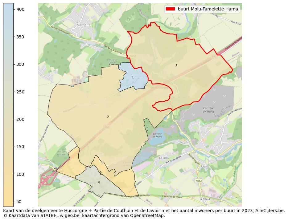 Aantal inwoners op de kaart van de buurt Molu-Famelette-Hama: Op deze pagina vind je veel informatie over inwoners (zoals de verdeling naar leeftijdsgroepen, gezinssamenstelling, geslacht, autochtoon of Belgisch met een immigratie achtergrond,...), woningen (aantallen, types, prijs ontwikkeling, gebruik, type eigendom,...) en méér (autobezit, energieverbruik,...)  op basis van open data van STATBEL en diverse andere bronnen!