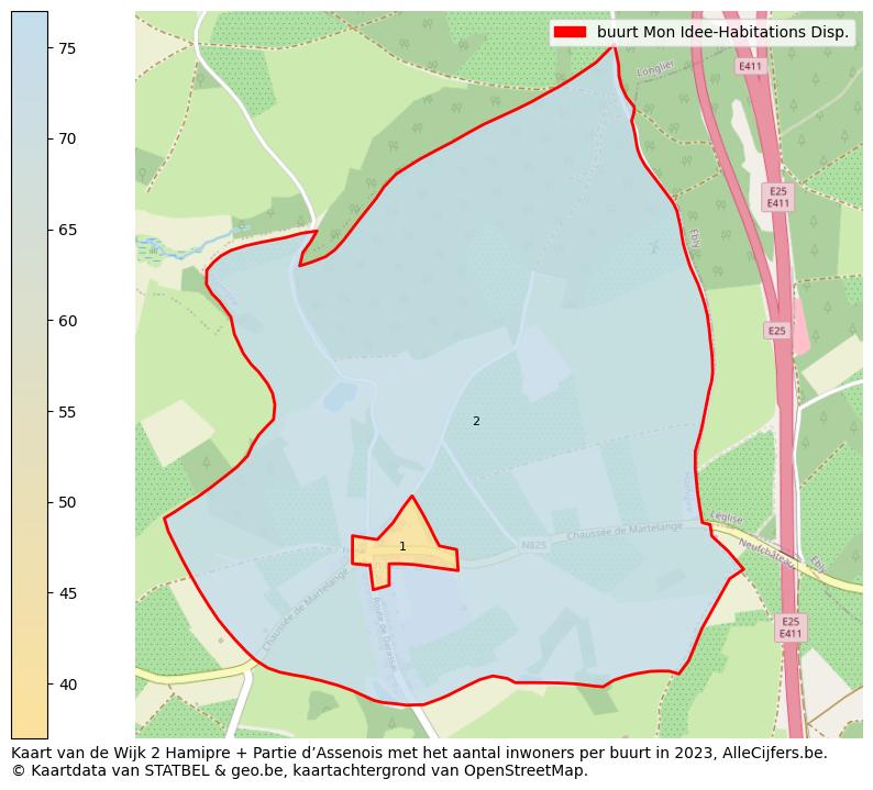 Aantal inwoners op de kaart van de buurt Mon Idee-Habitations Disp.: Op deze pagina vind je veel informatie over inwoners (zoals de verdeling naar leeftijdsgroepen, gezinssamenstelling, geslacht, autochtoon of Belgisch met een immigratie achtergrond,...), woningen (aantallen, types, prijs ontwikkeling, gebruik, type eigendom,...) en méér (autobezit, energieverbruik,...)  op basis van open data van STATBEL en diverse andere bronnen!