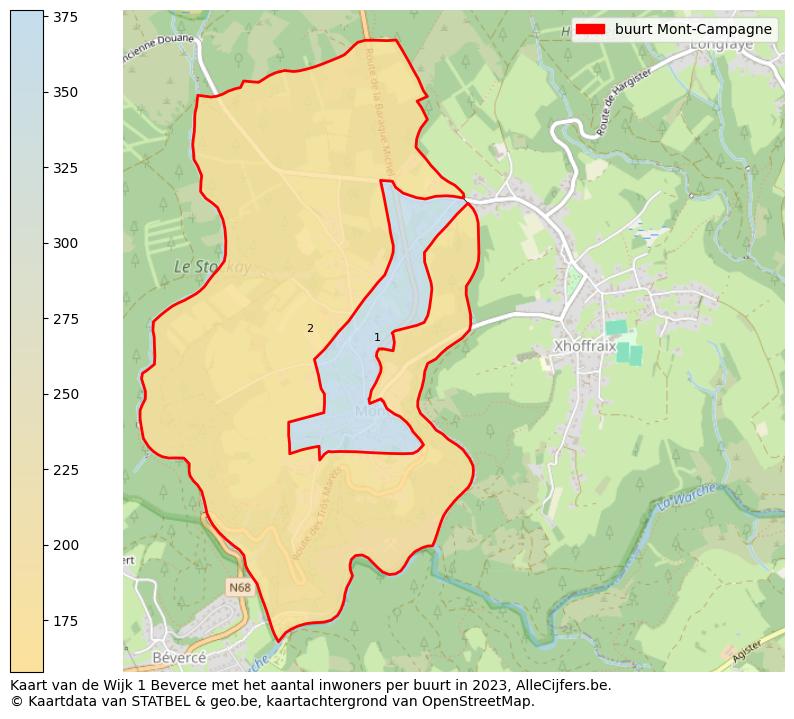 Aantal inwoners op de kaart van de buurt Mont-Campagne: Op deze pagina vind je veel informatie over inwoners (zoals de verdeling naar leeftijdsgroepen, gezinssamenstelling, geslacht, autochtoon of Belgisch met een immigratie achtergrond,...), woningen (aantallen, types, prijs ontwikkeling, gebruik, type eigendom,...) en méér (autobezit, energieverbruik,...)  op basis van open data van STATBEL en diverse andere bronnen!