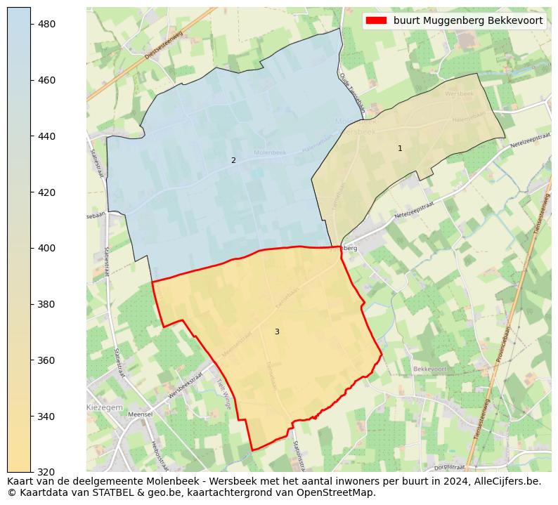 Aantal inwoners op de kaart van de buurt Muggenberg: Op deze pagina vind je veel informatie over inwoners (zoals de verdeling naar leeftijdsgroepen, gezinssamenstelling, geslacht, autochtoon of Belgisch met een immigratie achtergrond,...), woningen (aantallen, types, prijs ontwikkeling, gebruik, type eigendom,...) en méér (autobezit, energieverbruik,...)  op basis van open data van STATBEL en diverse andere bronnen!