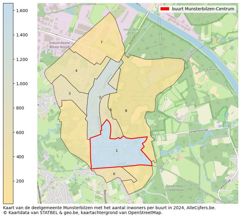 Aantal inwoners op de kaart van de buurt Munsterbilzen-Centrum: Op deze pagina vind je veel informatie over inwoners (zoals de verdeling naar leeftijdsgroepen, gezinssamenstelling, geslacht, autochtoon of Belgisch met een immigratie achtergrond,...), woningen (aantallen, types, prijs ontwikkeling, gebruik, type eigendom,...) en méér (autobezit, energieverbruik,...)  op basis van open data van STATBEL en diverse andere bronnen!