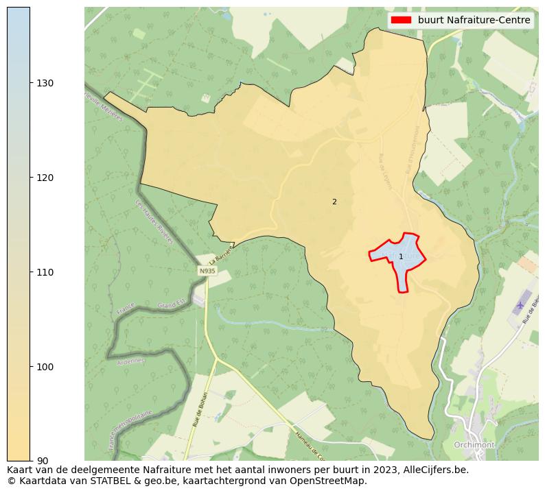 Aantal inwoners op de kaart van de buurt Nafraiture-Centre: Op deze pagina vind je veel informatie over inwoners (zoals de verdeling naar leeftijdsgroepen, gezinssamenstelling, geslacht, autochtoon of Belgisch met een immigratie achtergrond,...), woningen (aantallen, types, prijs ontwikkeling, gebruik, type eigendom,...) en méér (autobezit, energieverbruik,...)  op basis van open data van STATBEL en diverse andere bronnen!