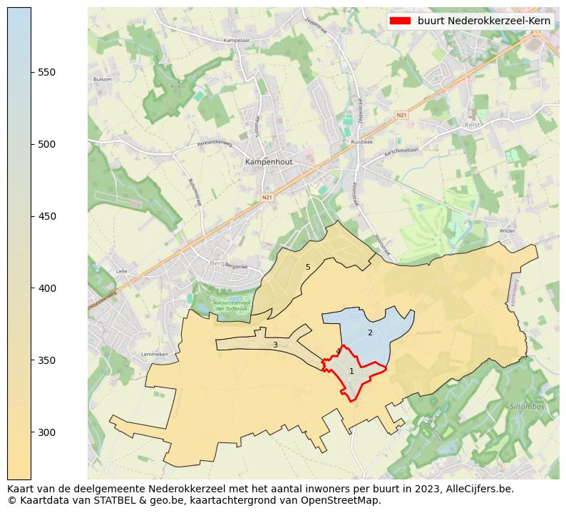 Aantal inwoners op de kaart van de buurt Nederokkerzeel-Kern: Op deze pagina vind je veel informatie over inwoners (zoals de verdeling naar leeftijdsgroepen, gezinssamenstelling, geslacht, autochtoon of Belgisch met een immigratie achtergrond,...), woningen (aantallen, types, prijs ontwikkeling, gebruik, type eigendom,...) en méér (autobezit, energieverbruik,...)  op basis van open data van STATBEL en diverse andere bronnen!