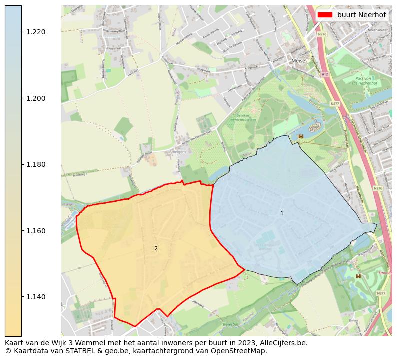 Aantal inwoners op de kaart van de buurt Neerhof: Op deze pagina vind je veel informatie over inwoners (zoals de verdeling naar leeftijdsgroepen, gezinssamenstelling, geslacht, autochtoon of Belgisch met een immigratie achtergrond,...), woningen (aantallen, types, prijs ontwikkeling, gebruik, type eigendom,...) en méér (autobezit, energieverbruik,...)  op basis van open data van STATBEL en diverse andere bronnen!