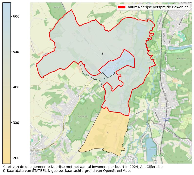 Aantal inwoners op de kaart van de buurt Neerijse-Verspreide Bewoning: Op deze pagina vind je veel informatie over inwoners (zoals de verdeling naar leeftijdsgroepen, gezinssamenstelling, geslacht, autochtoon of Belgisch met een immigratie achtergrond,...), woningen (aantallen, types, prijs ontwikkeling, gebruik, type eigendom,...) en méér (autobezit, energieverbruik,...)  op basis van open data van STATBEL en diverse andere bronnen!