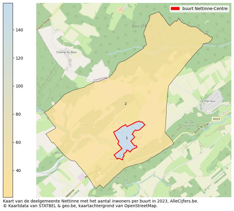Aantal inwoners op de kaart van de buurt Nettinne-Centre: Op deze pagina vind je veel informatie over inwoners (zoals de verdeling naar leeftijdsgroepen, gezinssamenstelling, geslacht, autochtoon of Belgisch met een immigratie achtergrond,...), woningen (aantallen, types, prijs ontwikkeling, gebruik, type eigendom,...) en méér (autobezit, energieverbruik,...)  op basis van open data van STATBEL en diverse andere bronnen!