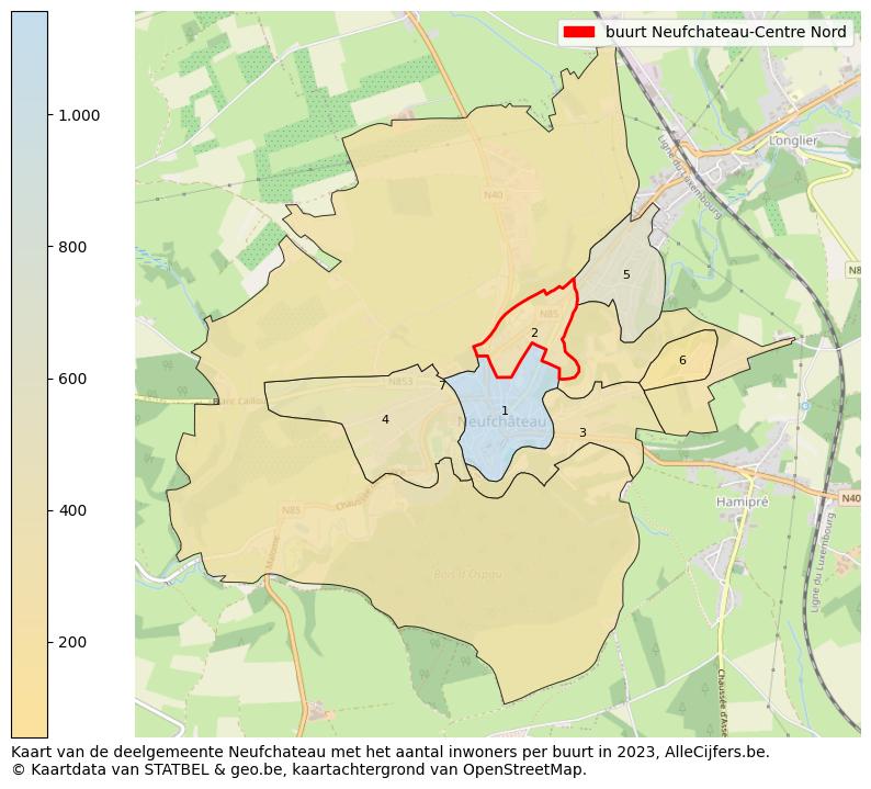 Aantal inwoners op de kaart van de buurt Neufchateau-Centre Nord: Op deze pagina vind je veel informatie over inwoners (zoals de verdeling naar leeftijdsgroepen, gezinssamenstelling, geslacht, autochtoon of Belgisch met een immigratie achtergrond,...), woningen (aantallen, types, prijs ontwikkeling, gebruik, type eigendom,...) en méér (autobezit, energieverbruik,...)  op basis van open data van STATBEL en diverse andere bronnen!