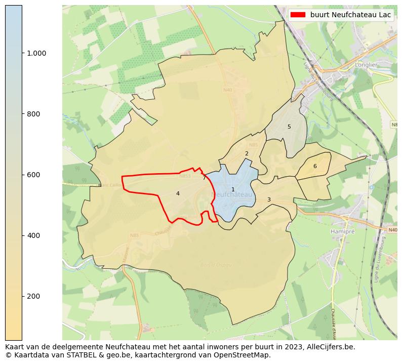 Aantal inwoners op de kaart van de buurt Neufchateau Lac: Op deze pagina vind je veel informatie over inwoners (zoals de verdeling naar leeftijdsgroepen, gezinssamenstelling, geslacht, autochtoon of Belgisch met een immigratie achtergrond,...), woningen (aantallen, types, prijs ontwikkeling, gebruik, type eigendom,...) en méér (autobezit, energieverbruik,...)  op basis van open data van STATBEL en diverse andere bronnen!
