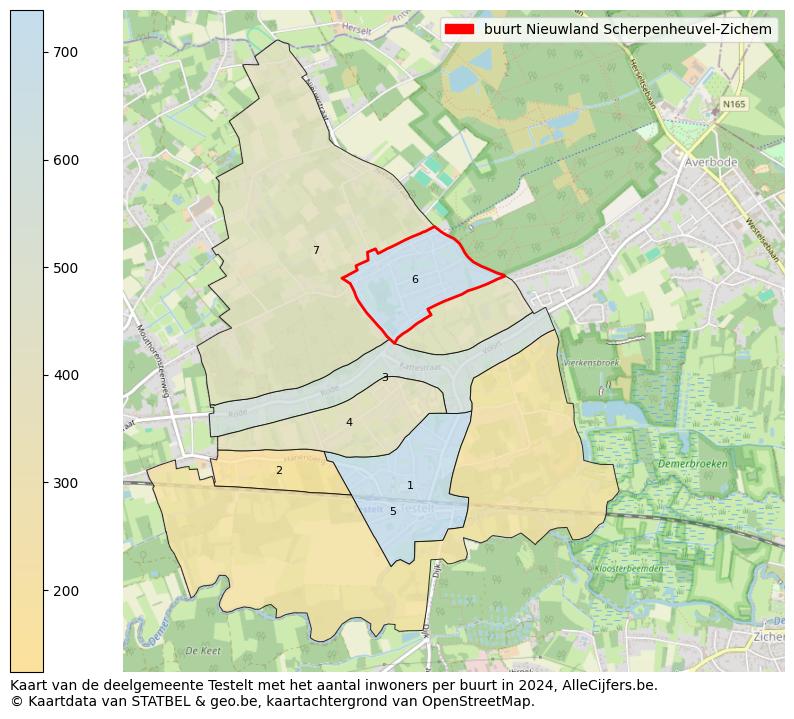 Aantal inwoners op de kaart van de buurt Nieuwland: Op deze pagina vind je veel informatie over inwoners (zoals de verdeling naar leeftijdsgroepen, gezinssamenstelling, geslacht, autochtoon of Belgisch met een immigratie achtergrond,...), woningen (aantallen, types, prijs ontwikkeling, gebruik, type eigendom,...) en méér (autobezit, energieverbruik,...)  op basis van open data van STATBEL en diverse andere bronnen!