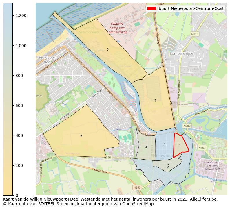 Aantal inwoners op de kaart van de buurt Nieuwpoort-Centrum-Oost: Op deze pagina vind je veel informatie over inwoners (zoals de verdeling naar leeftijdsgroepen, gezinssamenstelling, geslacht, autochtoon of Belgisch met een immigratie achtergrond,...), woningen (aantallen, types, prijs ontwikkeling, gebruik, type eigendom,...) en méér (autobezit, energieverbruik,...)  op basis van open data van STATBEL en diverse andere bronnen!