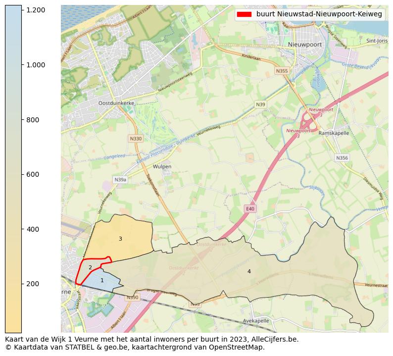 Aantal inwoners op de kaart van de buurt Nieuwstad-Nieuwpoort-Keiweg: Op deze pagina vind je veel informatie over inwoners (zoals de verdeling naar leeftijdsgroepen, gezinssamenstelling, geslacht, autochtoon of Belgisch met een immigratie achtergrond,...), woningen (aantallen, types, prijs ontwikkeling, gebruik, type eigendom,...) en méér (autobezit, energieverbruik,...)  op basis van open data van STATBEL en diverse andere bronnen!