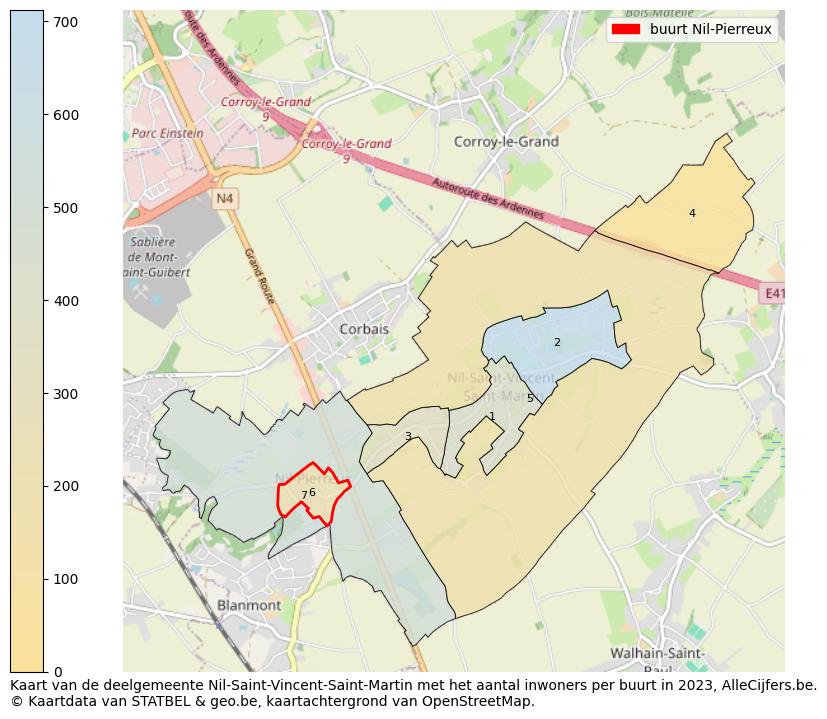 Aantal inwoners op de kaart van de buurt Nil-Pierreux: Op deze pagina vind je veel informatie over inwoners (zoals de verdeling naar leeftijdsgroepen, gezinssamenstelling, geslacht, autochtoon of Belgisch met een immigratie achtergrond,...), woningen (aantallen, types, prijs ontwikkeling, gebruik, type eigendom,...) en méér (autobezit, energieverbruik,...)  op basis van open data van STATBEL en diverse andere bronnen!