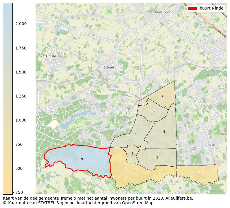 Aantal inwoners op de kaart van de buurt Ninde: Op deze pagina vind je veel informatie over inwoners (zoals de verdeling naar leeftijdsgroepen, gezinssamenstelling, geslacht, autochtoon of Belgisch met een immigratie achtergrond,...), woningen (aantallen, types, prijs ontwikkeling, gebruik, type eigendom,...) en méér (autobezit, energieverbruik,...)  op basis van open data van STATBEL en diverse andere bronnen!