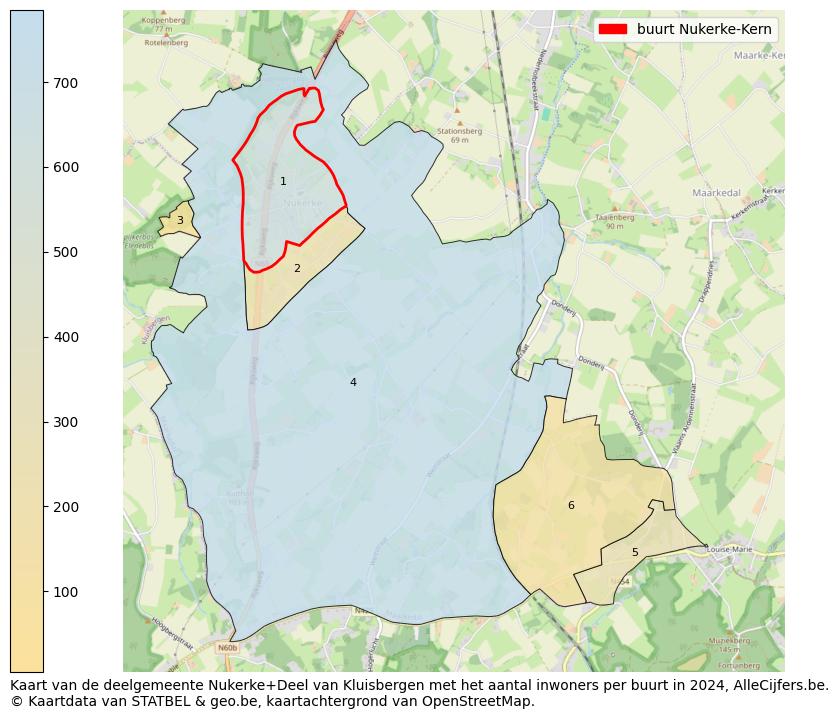 Aantal inwoners op de kaart van de buurt Nukerke-Kern: Op deze pagina vind je veel informatie over inwoners (zoals de verdeling naar leeftijdsgroepen, gezinssamenstelling, geslacht, autochtoon of Belgisch met een immigratie achtergrond,...), woningen (aantallen, types, prijs ontwikkeling, gebruik, type eigendom,...) en méér (autobezit, energieverbruik,...)  op basis van open data van STATBEL en diverse andere bronnen!