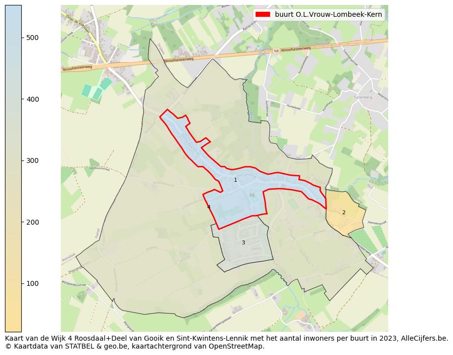 Aantal inwoners op de kaart van de buurt O.L.Vrouw-Lombeek-Kern: Op deze pagina vind je veel informatie over inwoners (zoals de verdeling naar leeftijdsgroepen, gezinssamenstelling, geslacht, autochtoon of Belgisch met een immigratie achtergrond,...), woningen (aantallen, types, prijs ontwikkeling, gebruik, type eigendom,...) en méér (autobezit, energieverbruik,...)  op basis van open data van STATBEL en diverse andere bronnen!