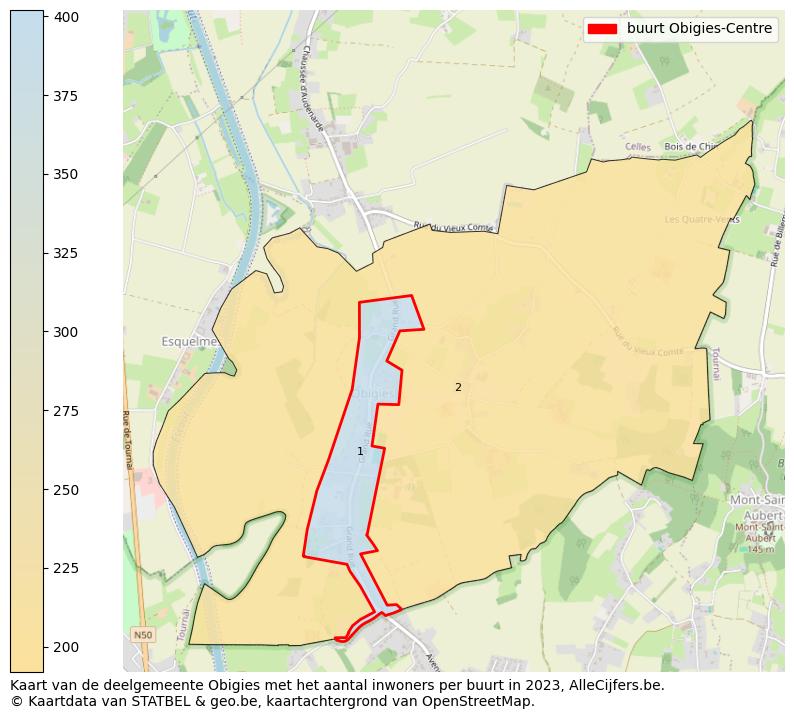Aantal inwoners op de kaart van de buurt Obigies-Centre: Op deze pagina vind je veel informatie over inwoners (zoals de verdeling naar leeftijdsgroepen, gezinssamenstelling, geslacht, autochtoon of Belgisch met een immigratie achtergrond,...), woningen (aantallen, types, prijs ontwikkeling, gebruik, type eigendom,...) en méér (autobezit, energieverbruik,...)  op basis van open data van STATBEL en diverse andere bronnen!
