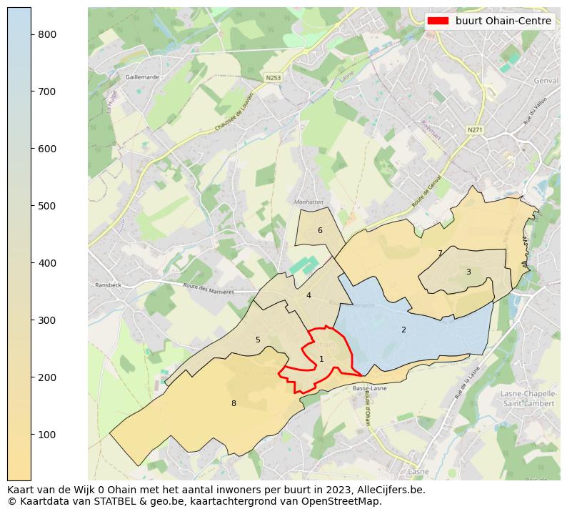 Aantal inwoners op de kaart van de buurt Ohain-Centre: Op deze pagina vind je veel informatie over inwoners (zoals de verdeling naar leeftijdsgroepen, gezinssamenstelling, geslacht, autochtoon of Belgisch met een immigratie achtergrond,...), woningen (aantallen, types, prijs ontwikkeling, gebruik, type eigendom,...) en méér (autobezit, energieverbruik,...)  op basis van open data van STATBEL en diverse andere bronnen!