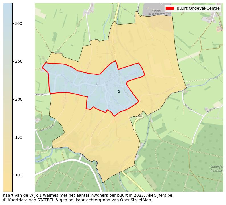 Aantal inwoners op de kaart van de buurt Ondeval-Centre: Op deze pagina vind je veel informatie over inwoners (zoals de verdeling naar leeftijdsgroepen, gezinssamenstelling, geslacht, autochtoon of Belgisch met een immigratie achtergrond,...), woningen (aantallen, types, prijs ontwikkeling, gebruik, type eigendom,...) en méér (autobezit, energieverbruik,...)  op basis van open data van STATBEL en diverse andere bronnen!
