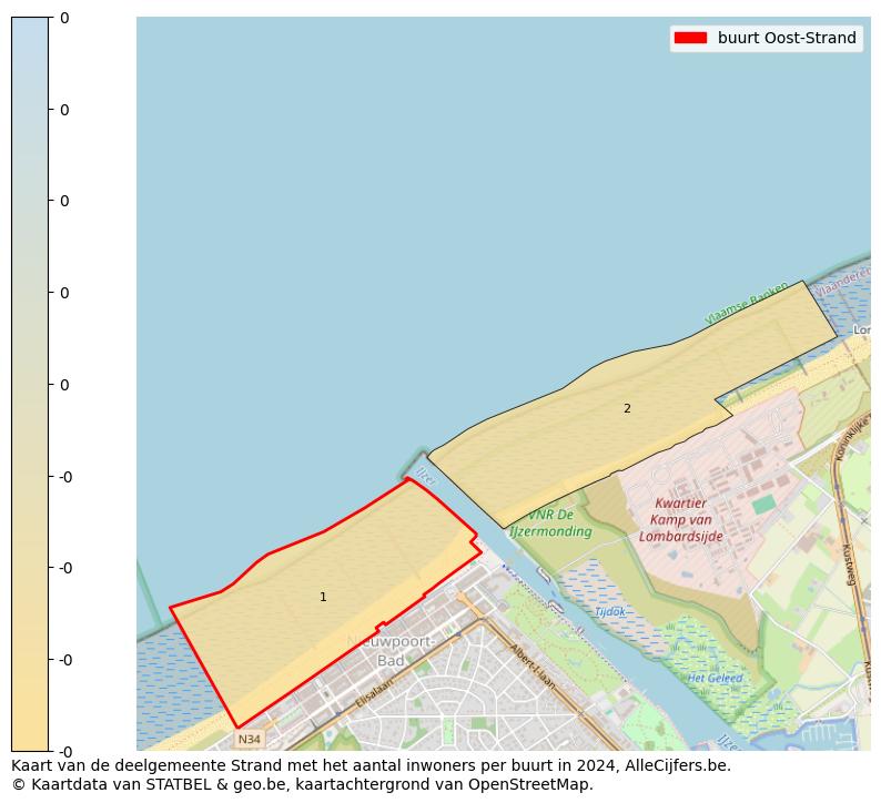 Aantal inwoners op de kaart van de buurt Oost-Strand: Op deze pagina vind je veel informatie over inwoners (zoals de verdeling naar leeftijdsgroepen, gezinssamenstelling, geslacht, autochtoon of Belgisch met een immigratie achtergrond,...), woningen (aantallen, types, prijs ontwikkeling, gebruik, type eigendom,...) en méér (autobezit, energieverbruik,...)  op basis van open data van STATBEL en diverse andere bronnen!