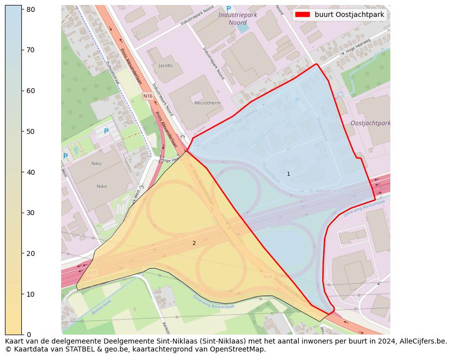 Aantal inwoners op de kaart van de buurt Oostjachtpark: Op deze pagina vind je veel informatie over inwoners (zoals de verdeling naar leeftijdsgroepen, gezinssamenstelling, geslacht, autochtoon of Belgisch met een immigratie achtergrond,...), woningen (aantallen, types, prijs ontwikkeling, gebruik, type eigendom,...) en méér (autobezit, energieverbruik,...)  op basis van open data van STATBEL en diverse andere bronnen!