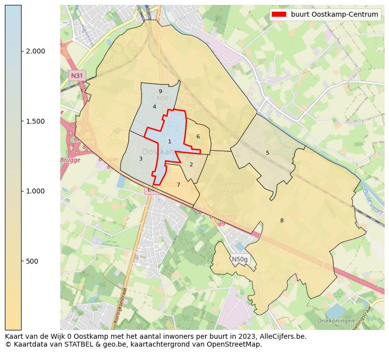 Aantal inwoners op de kaart van de buurt Oostkamp-Centrum: Op deze pagina vind je veel informatie over inwoners (zoals de verdeling naar leeftijdsgroepen, gezinssamenstelling, geslacht, autochtoon of Belgisch met een immigratie achtergrond,...), woningen (aantallen, types, prijs ontwikkeling, gebruik, type eigendom,...) en méér (autobezit, energieverbruik,...)  op basis van open data van STATBEL en diverse andere bronnen!