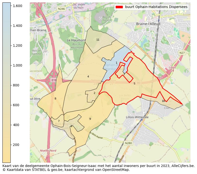 Aantal inwoners op de kaart van de buurt Ophain-Habitations Dispersees: Op deze pagina vind je veel informatie over inwoners (zoals de verdeling naar leeftijdsgroepen, gezinssamenstelling, geslacht, autochtoon of Belgisch met een immigratie achtergrond,...), woningen (aantallen, types, prijs ontwikkeling, gebruik, type eigendom,...) en méér (autobezit, energieverbruik,...)  op basis van open data van STATBEL en diverse andere bronnen!