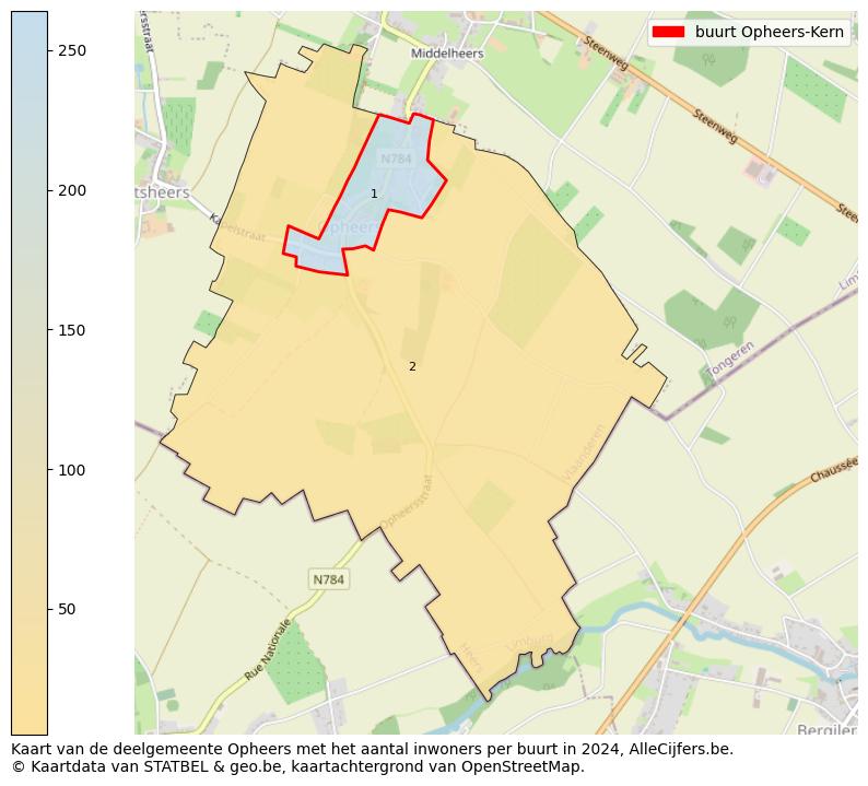 Aantal inwoners op de kaart van de buurt Opheers-Kern: Op deze pagina vind je veel informatie over inwoners (zoals de verdeling naar leeftijdsgroepen, gezinssamenstelling, geslacht, autochtoon of Belgisch met een immigratie achtergrond,...), woningen (aantallen, types, prijs ontwikkeling, gebruik, type eigendom,...) en méér (autobezit, energieverbruik,...)  op basis van open data van STATBEL en diverse andere bronnen!