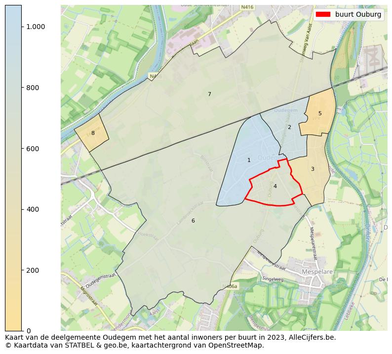 Aantal inwoners op de kaart van de buurt Ouburg: Op deze pagina vind je veel informatie over inwoners (zoals de verdeling naar leeftijdsgroepen, gezinssamenstelling, geslacht, autochtoon of Belgisch met een immigratie achtergrond,...), woningen (aantallen, types, prijs ontwikkeling, gebruik, type eigendom,...) en méér (autobezit, energieverbruik,...)  op basis van open data van STATBEL en diverse andere bronnen!
