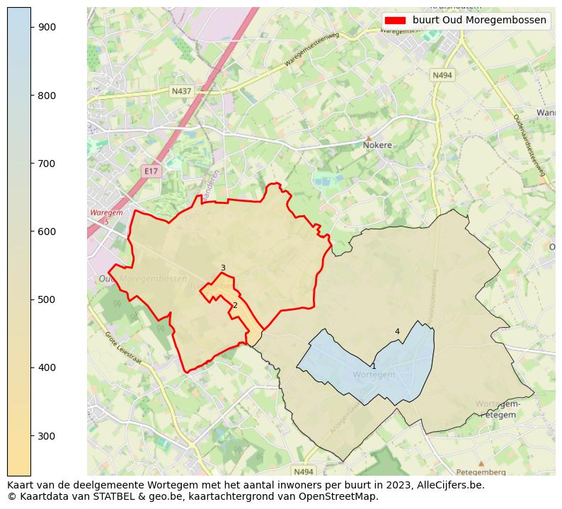 Aantal inwoners op de kaart van de buurt Oud Moregembossen: Op deze pagina vind je veel informatie over inwoners (zoals de verdeling naar leeftijdsgroepen, gezinssamenstelling, geslacht, autochtoon of Belgisch met een immigratie achtergrond,...), woningen (aantallen, types, prijs ontwikkeling, gebruik, type eigendom,...) en méér (autobezit, energieverbruik,...)  op basis van open data van STATBEL en diverse andere bronnen!