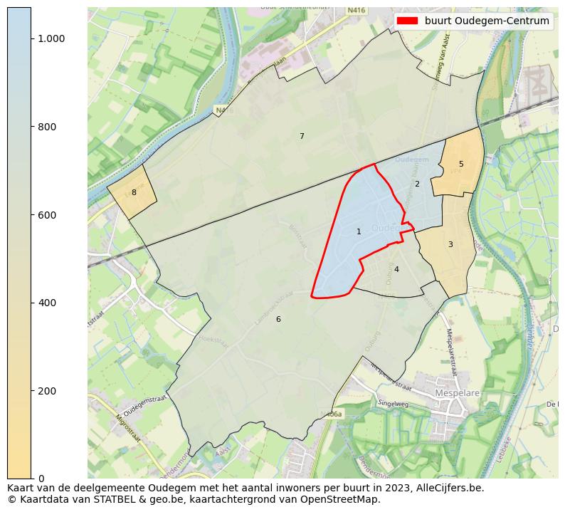 Aantal inwoners op de kaart van de buurt Oudegem-Centrum: Op deze pagina vind je veel informatie over inwoners (zoals de verdeling naar leeftijdsgroepen, gezinssamenstelling, geslacht, autochtoon of Belgisch met een immigratie achtergrond,...), woningen (aantallen, types, prijs ontwikkeling, gebruik, type eigendom,...) en méér (autobezit, energieverbruik,...)  op basis van open data van STATBEL en diverse andere bronnen!