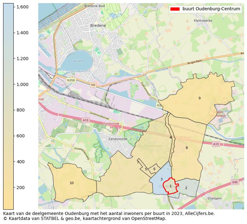 Aantal inwoners op de kaart van de buurt Oudenburg-Centrum: Op deze pagina vind je veel informatie over inwoners (zoals de verdeling naar leeftijdsgroepen, gezinssamenstelling, geslacht, autochtoon of Belgisch met een immigratie achtergrond,...), woningen (aantallen, types, prijs ontwikkeling, gebruik, type eigendom,...) en méér (autobezit, energieverbruik,...)  op basis van open data van STATBEL en diverse andere bronnen!