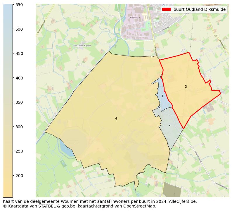 Aantal inwoners op de kaart van de buurt Oudland: Op deze pagina vind je veel informatie over inwoners (zoals de verdeling naar leeftijdsgroepen, gezinssamenstelling, geslacht, autochtoon of Belgisch met een immigratie achtergrond,...), woningen (aantallen, types, prijs ontwikkeling, gebruik, type eigendom,...) en méér (autobezit, energieverbruik,...)  op basis van open data van STATBEL en diverse andere bronnen!