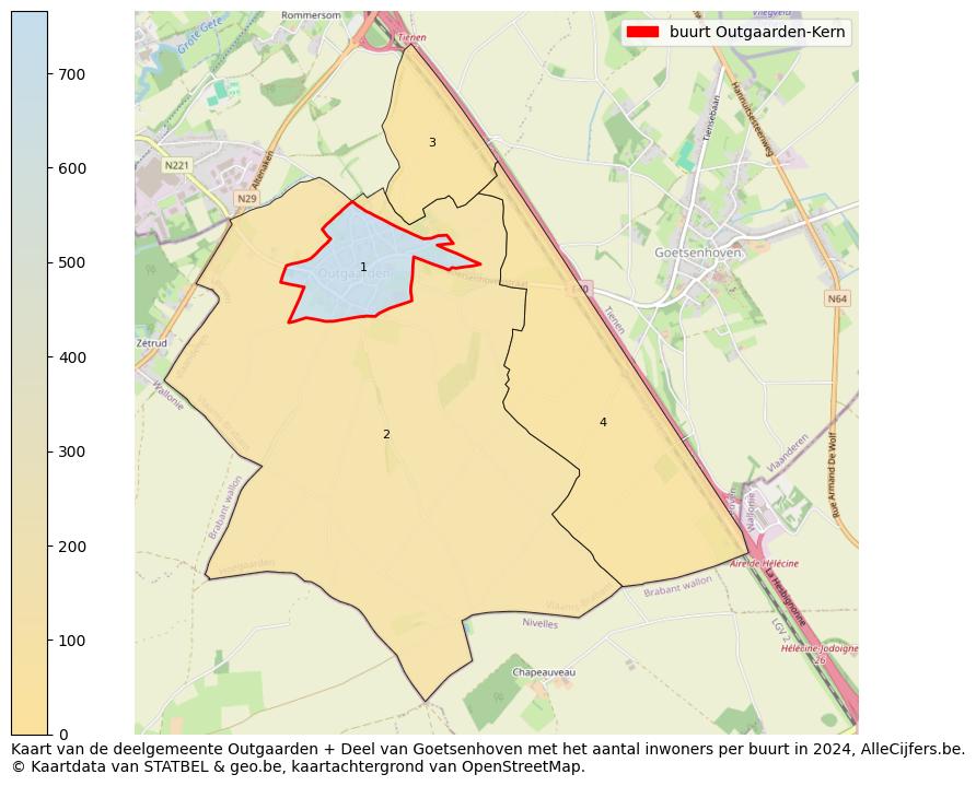 Aantal inwoners op de kaart van de buurt Outgaarden-Kern: Op deze pagina vind je veel informatie over inwoners (zoals de verdeling naar leeftijdsgroepen, gezinssamenstelling, geslacht, autochtoon of Belgisch met een immigratie achtergrond,...), woningen (aantallen, types, prijs ontwikkeling, gebruik, type eigendom,...) en méér (autobezit, energieverbruik,...)  op basis van open data van STATBEL en diverse andere bronnen!