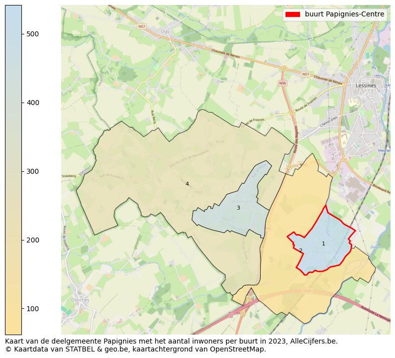 Aantal inwoners op de kaart van de buurt Papignies-Centre: Op deze pagina vind je veel informatie over inwoners (zoals de verdeling naar leeftijdsgroepen, gezinssamenstelling, geslacht, autochtoon of Belgisch met een immigratie achtergrond,...), woningen (aantallen, types, prijs ontwikkeling, gebruik, type eigendom,...) en méér (autobezit, energieverbruik,...)  op basis van open data van STATBEL en diverse andere bronnen!