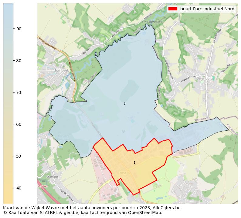 Aantal inwoners op de kaart van de buurt Parc Industriel Nord: Op deze pagina vind je veel informatie over inwoners (zoals de verdeling naar leeftijdsgroepen, gezinssamenstelling, geslacht, autochtoon of Belgisch met een immigratie achtergrond,...), woningen (aantallen, types, prijs ontwikkeling, gebruik, type eigendom,...) en méér (autobezit, energieverbruik,...)  op basis van open data van STATBEL en diverse andere bronnen!