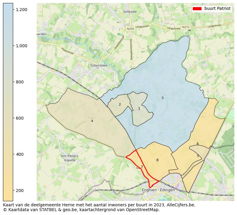 Aantal inwoners op de kaart van de buurt Patriot: Op deze pagina vind je veel informatie over inwoners (zoals de verdeling naar leeftijdsgroepen, gezinssamenstelling, geslacht, autochtoon of Belgisch met een immigratie achtergrond,...), woningen (aantallen, types, prijs ontwikkeling, gebruik, type eigendom,...) en méér (autobezit, energieverbruik,...)  op basis van open data van STATBEL en diverse andere bronnen!