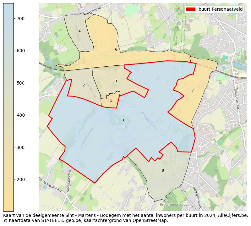 Aantal inwoners op de kaart van de buurt Personaatveld: Op deze pagina vind je veel informatie over inwoners (zoals de verdeling naar leeftijdsgroepen, gezinssamenstelling, geslacht, autochtoon of Belgisch met een immigratie achtergrond,...), woningen (aantallen, types, prijs ontwikkeling, gebruik, type eigendom,...) en méér (autobezit, energieverbruik,...)  op basis van open data van STATBEL en diverse andere bronnen!