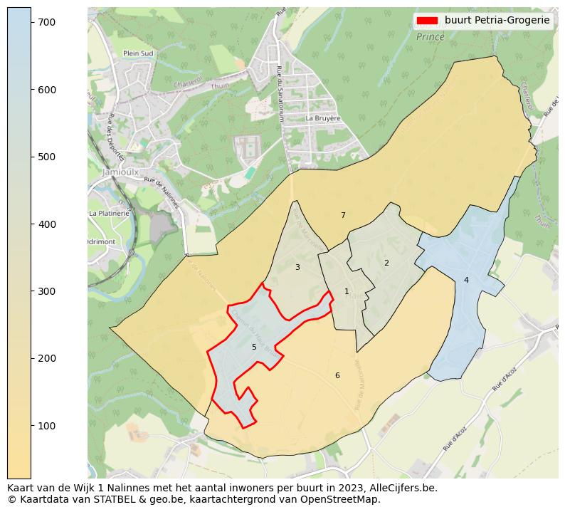 Aantal inwoners op de kaart van de buurt Petria-Grogerie: Op deze pagina vind je veel informatie over inwoners (zoals de verdeling naar leeftijdsgroepen, gezinssamenstelling, geslacht, autochtoon of Belgisch met een immigratie achtergrond,...), woningen (aantallen, types, prijs ontwikkeling, gebruik, type eigendom,...) en méér (autobezit, energieverbruik,...)  op basis van open data van STATBEL en diverse andere bronnen!