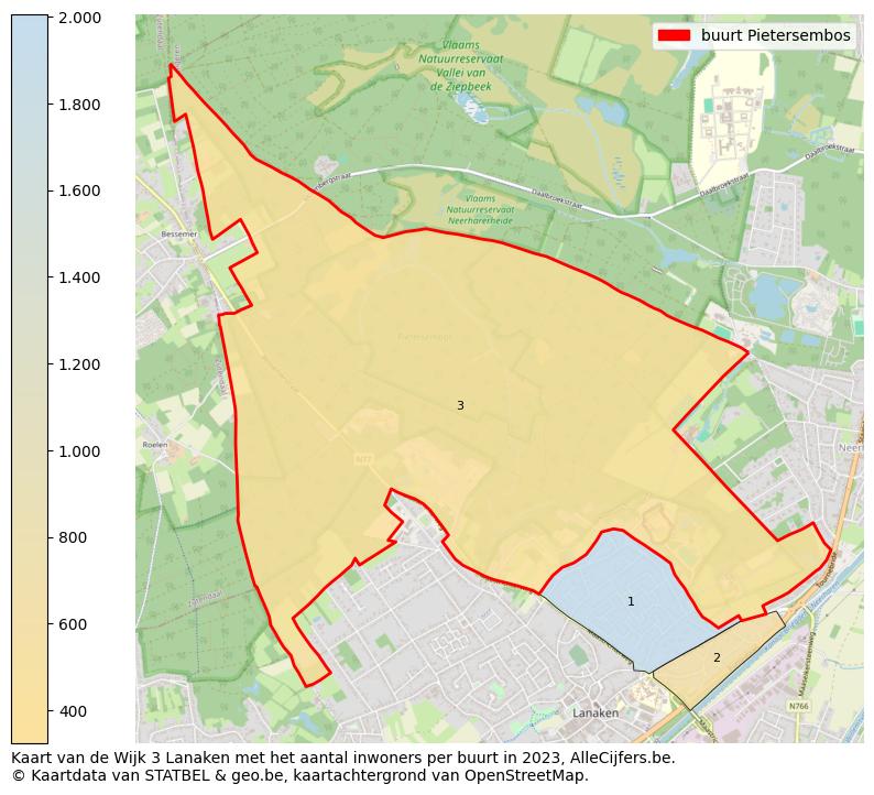 Aantal inwoners op de kaart van de buurt Pietersembos: Op deze pagina vind je veel informatie over inwoners (zoals de verdeling naar leeftijdsgroepen, gezinssamenstelling, geslacht, autochtoon of Belgisch met een immigratie achtergrond,...), woningen (aantallen, types, prijs ontwikkeling, gebruik, type eigendom,...) en méér (autobezit, energieverbruik,...)  op basis van open data van STATBEL en diverse andere bronnen!