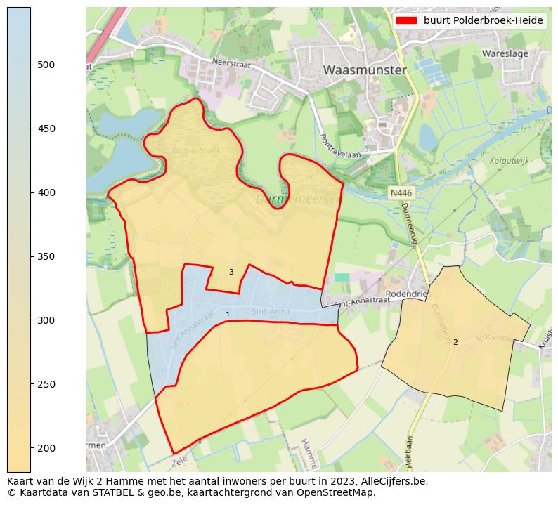 Aantal inwoners op de kaart van de buurt Polderbroek-Heide: Op deze pagina vind je veel informatie over inwoners (zoals de verdeling naar leeftijdsgroepen, gezinssamenstelling, geslacht, autochtoon of Belgisch met een immigratie achtergrond,...), woningen (aantallen, types, prijs ontwikkeling, gebruik, type eigendom,...) en méér (autobezit, energieverbruik,...)  op basis van open data van STATBEL en diverse andere bronnen!