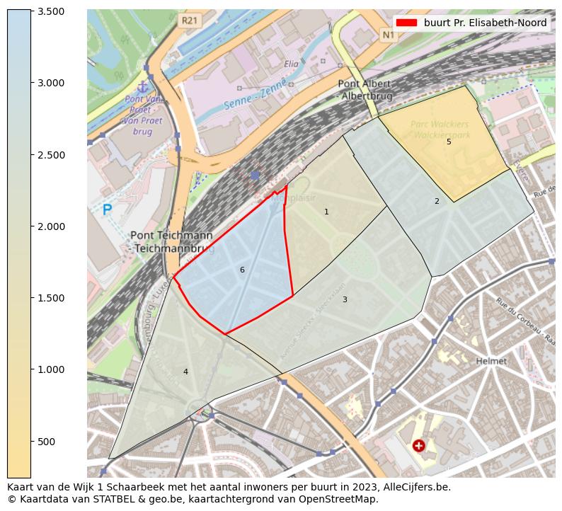 Aantal inwoners op de kaart van de buurt Pr. Elisabeth-Noord: Op deze pagina vind je veel informatie over inwoners (zoals de verdeling naar leeftijdsgroepen, gezinssamenstelling, geslacht, autochtoon of Belgisch met een immigratie achtergrond,...), woningen (aantallen, types, prijs ontwikkeling, gebruik, type eigendom,...) en méér (autobezit, energieverbruik,...)  op basis van open data van STATBEL en diverse andere bronnen!