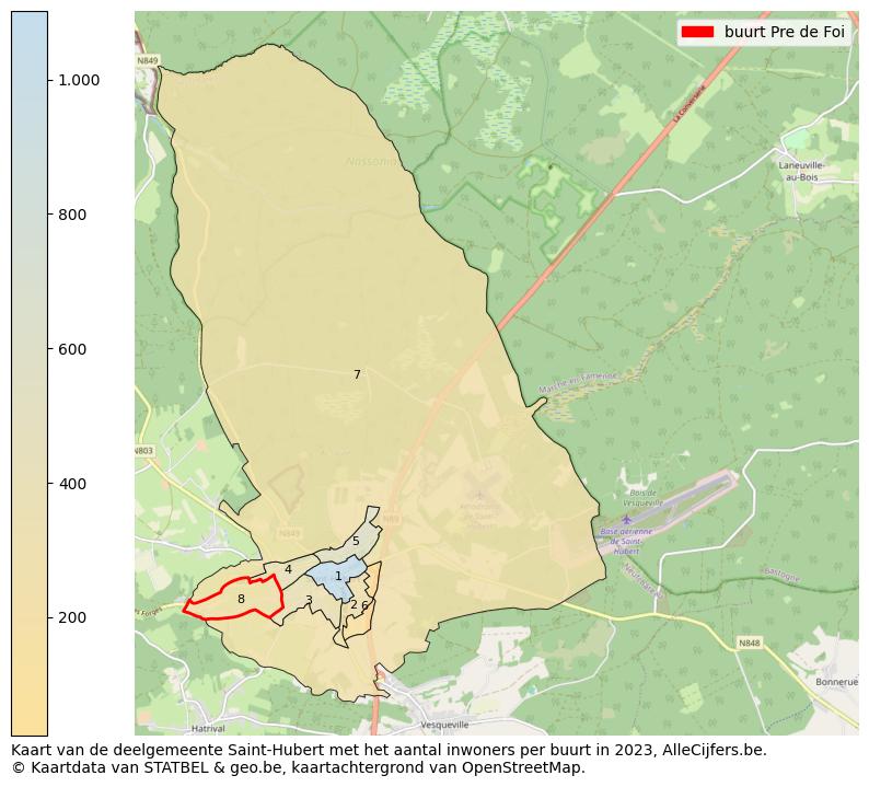 Aantal inwoners op de kaart van de buurt Pre de Foi: Op deze pagina vind je veel informatie over inwoners (zoals de verdeling naar leeftijdsgroepen, gezinssamenstelling, geslacht, autochtoon of Belgisch met een immigratie achtergrond,...), woningen (aantallen, types, prijs ontwikkeling, gebruik, type eigendom,...) en méér (autobezit, energieverbruik,...)  op basis van open data van STATBEL en diverse andere bronnen!