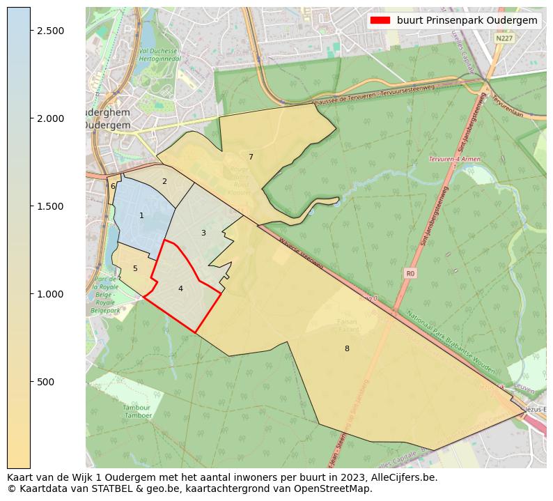 Aantal inwoners op de kaart van de buurt Prinsenpark: Op deze pagina vind je veel informatie over inwoners (zoals de verdeling naar leeftijdsgroepen, gezinssamenstelling, geslacht, autochtoon of Belgisch met een immigratie achtergrond,...), woningen (aantallen, types, prijs ontwikkeling, gebruik, type eigendom,...) en méér (autobezit, energieverbruik,...)  op basis van open data van STATBEL en diverse andere bronnen!