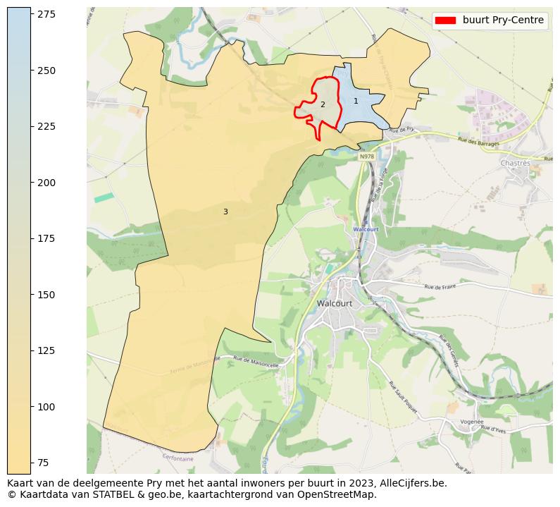 Aantal inwoners op de kaart van de buurt Pry-Centre: Op deze pagina vind je veel informatie over inwoners (zoals de verdeling naar leeftijdsgroepen, gezinssamenstelling, geslacht, autochtoon of Belgisch met een immigratie achtergrond,...), woningen (aantallen, types, prijs ontwikkeling, gebruik, type eigendom,...) en méér (autobezit, energieverbruik,...)  op basis van open data van STATBEL en diverse andere bronnen!
