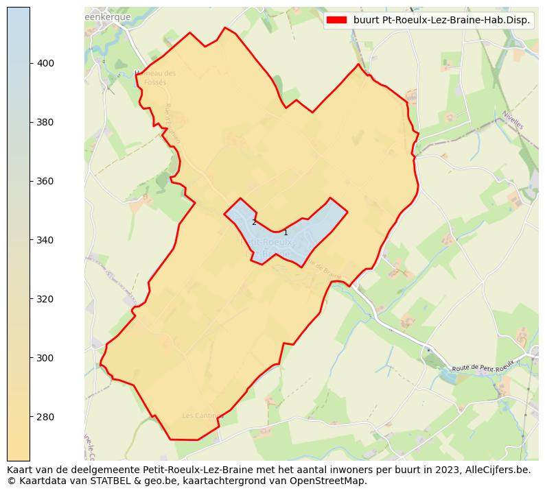 Aantal inwoners op de kaart van de buurt Pt-Roeulx-Lez-Braine-Hab.Disp.: Op deze pagina vind je veel informatie over inwoners (zoals de verdeling naar leeftijdsgroepen, gezinssamenstelling, geslacht, autochtoon of Belgisch met een immigratie achtergrond,...), woningen (aantallen, types, prijs ontwikkeling, gebruik, type eigendom,...) en méér (autobezit, energieverbruik,...)  op basis van open data van STATBEL en diverse andere bronnen!